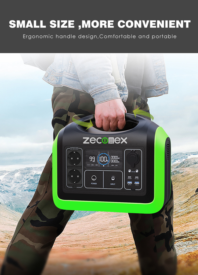 Zeconex 1200W Portable Power Station2