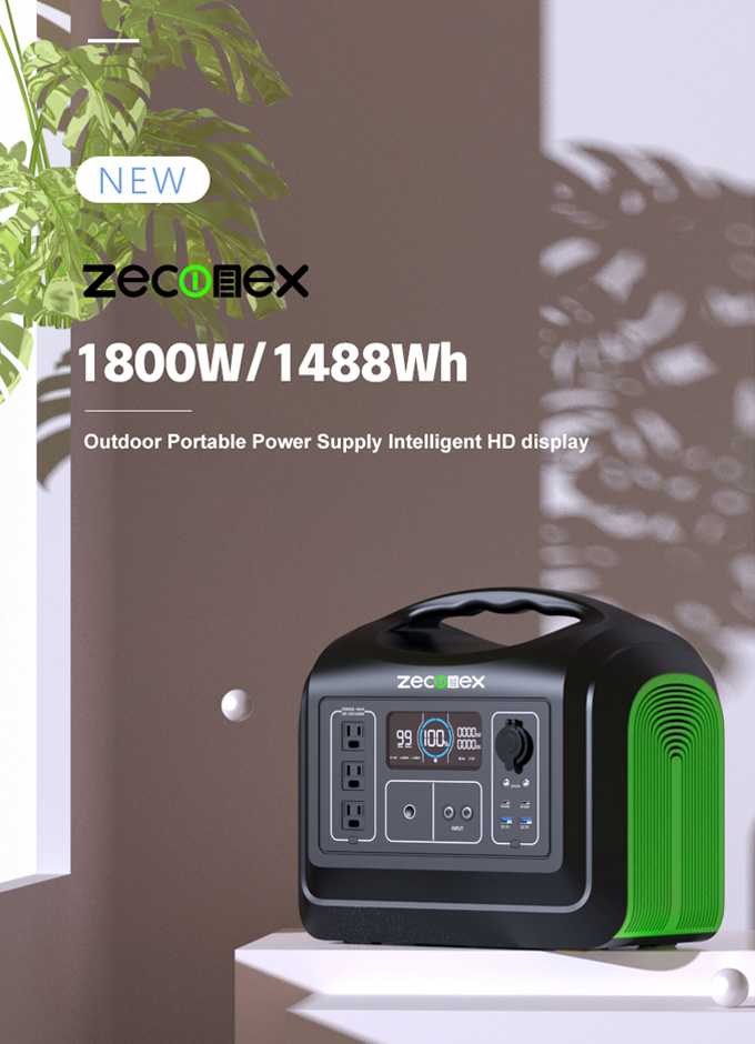 Zeconex 1800W Portable Power Station1