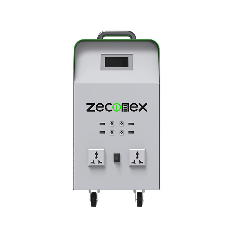 Zeconex Solar Power Generator With LiFePO4 Battery 03