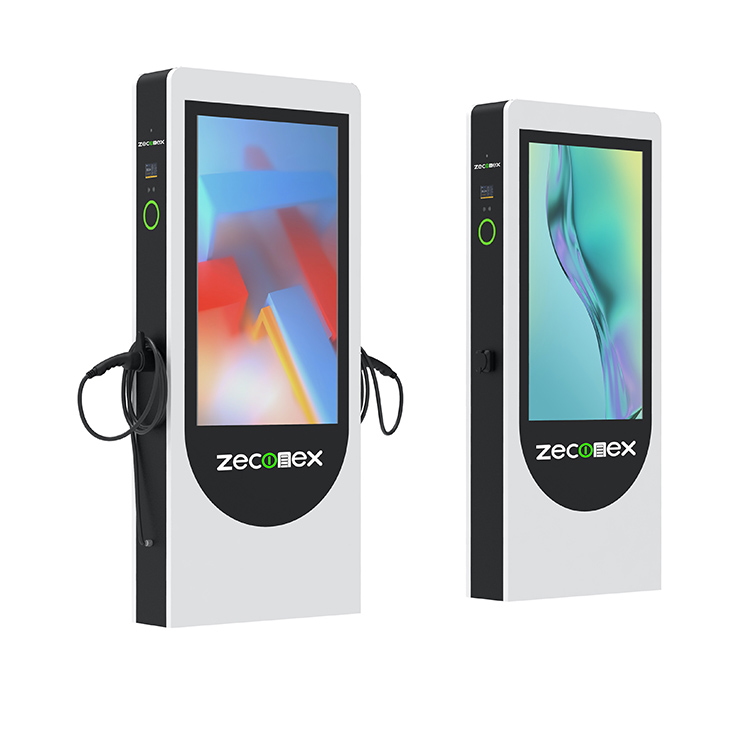 zeconex ev charger with digital display
