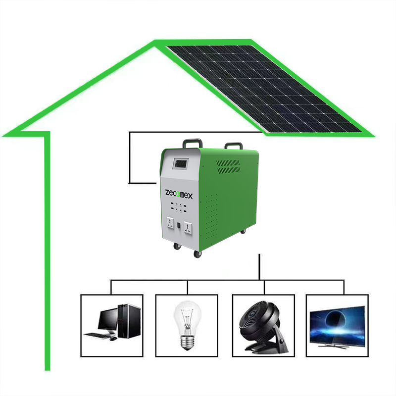 zeconex off grid solar power generator